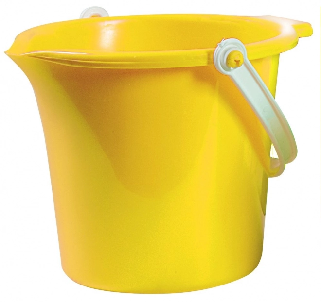 Androni Bucket with spout diameter 18 cm – Yellow