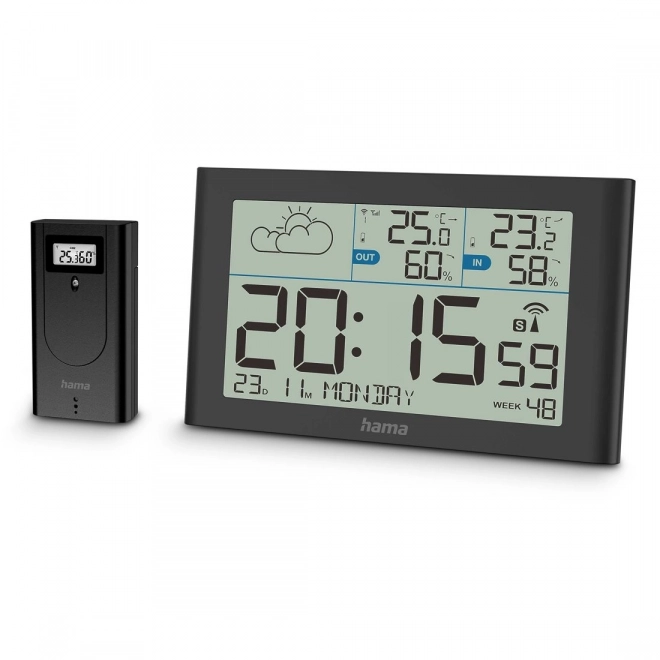 Weather Station with Thermometer and Hygrometer