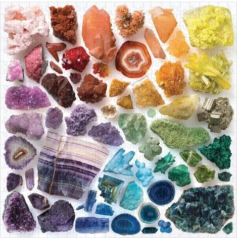 Captivating rainbow crystals