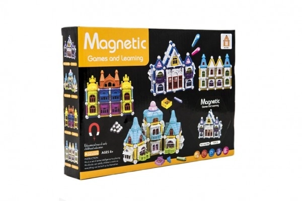 Bloc de construction magnétique - petite maison