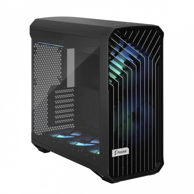 Torretta nera RGB TG Light Tint 5x Fan ATX