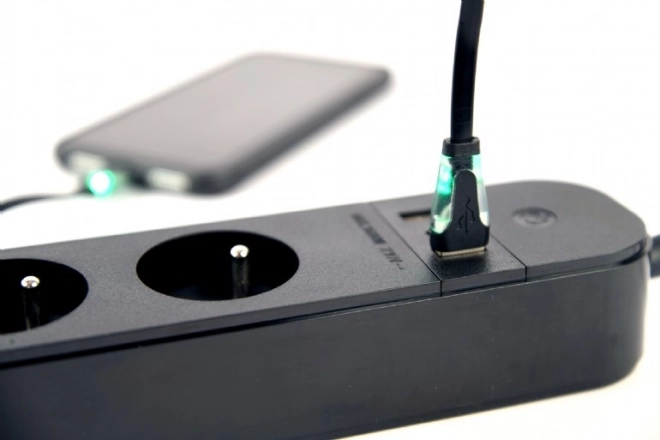 Smart Power Strip with USB Charger