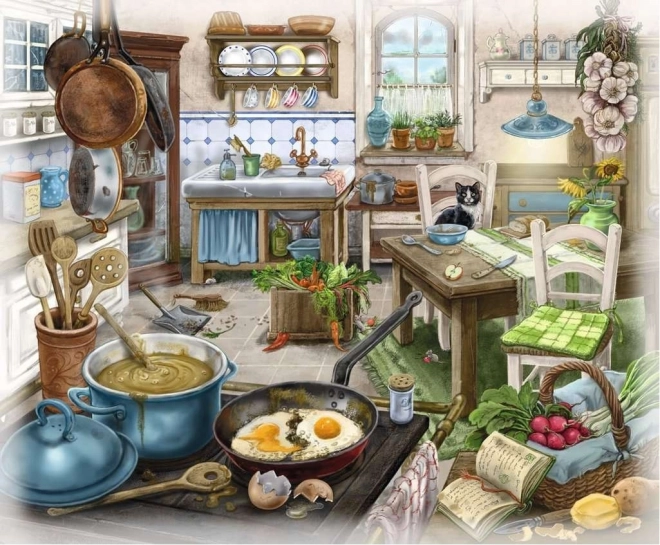 Ravensburger Escape Puzzle Haunted Mansion Living Room