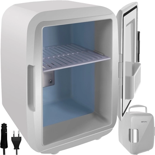 Přenosná mini lednička 4L - bílá