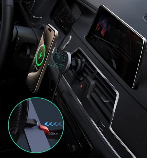 Vent mount and flexible angle adjustment