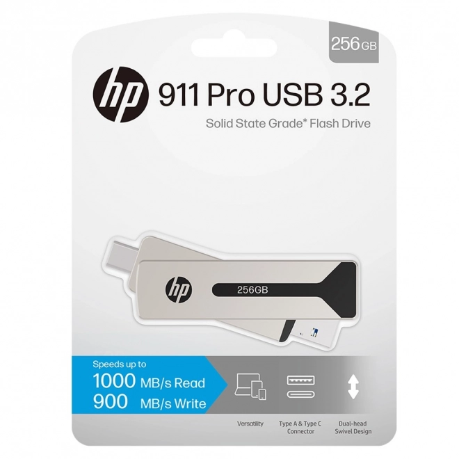 Flash disk 256GB USB-C/USB-A s vysokou rychlostí