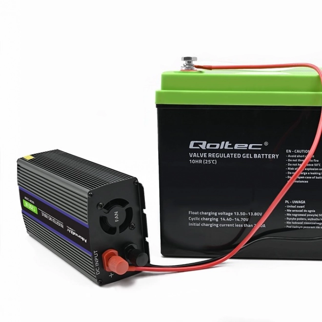 Qoltec 1200 W inverter USB kimenettel
