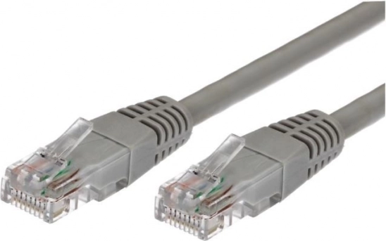 Cavo Patchcord categoria 5e RJ45 UTP 2m grigio - confezione da 10 pezzi