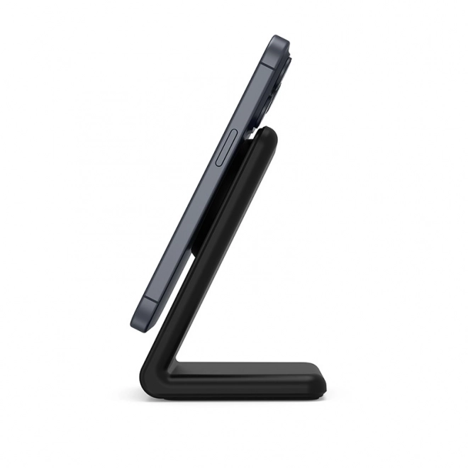 2-in-1 Wireless Charger with MagSafe for iPhone and AirPods – Black