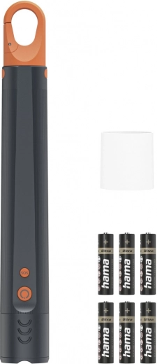 Zoom and snap-on diffuser