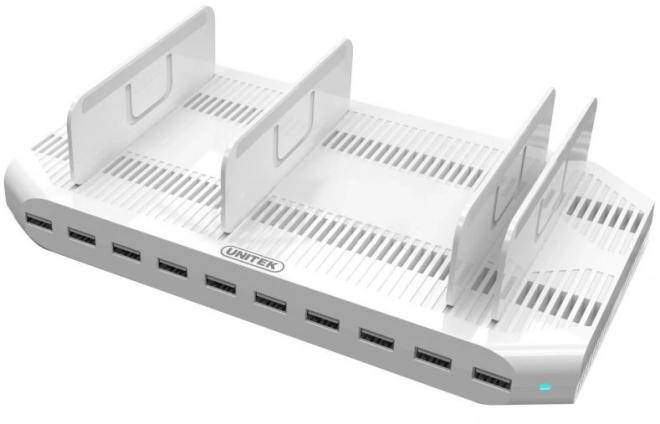 10-Port USB Charging Station with Dynamic Separators