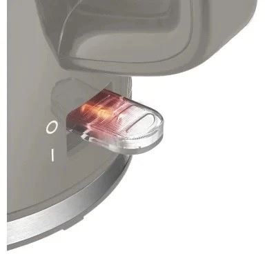 Electric kettle 1.7l gray