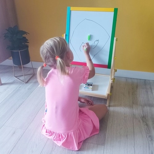 Wooden Double-sided Kids Board Kruzzel