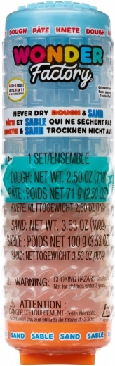 Dough and sand that never dry out