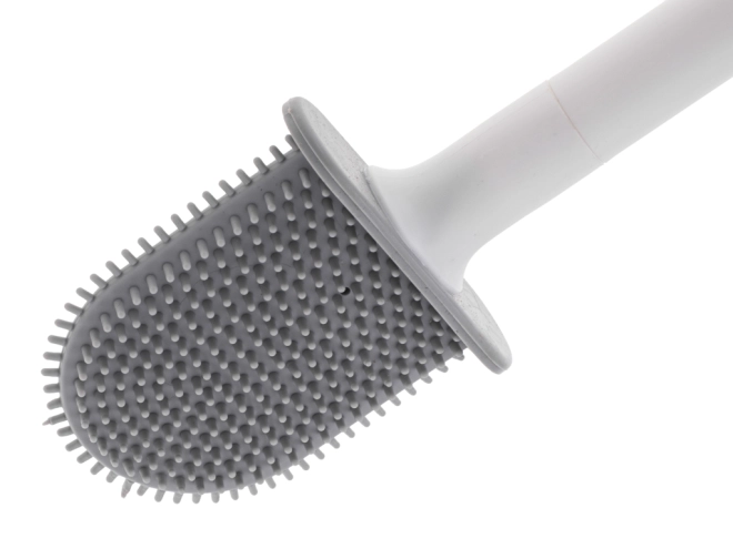 Hygienic silicone bristles