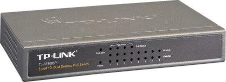 PoE Switch 8 Ports 10/100M Desktop