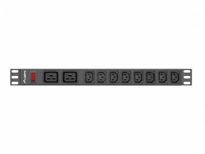 Rack Power Distribution Unit 19 Inch 1U with 16A Circuit