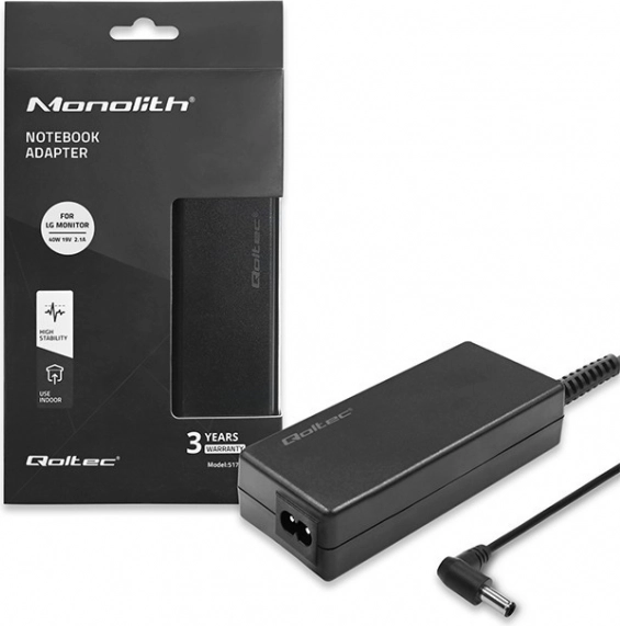 Adattatore di alimentazione per monitor LG 40W 19V 2.1A