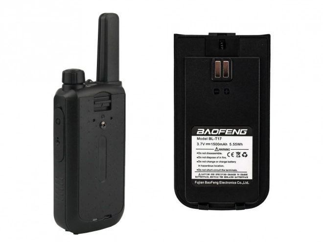 Baofeng Walkie Talkie Set with Flashlight