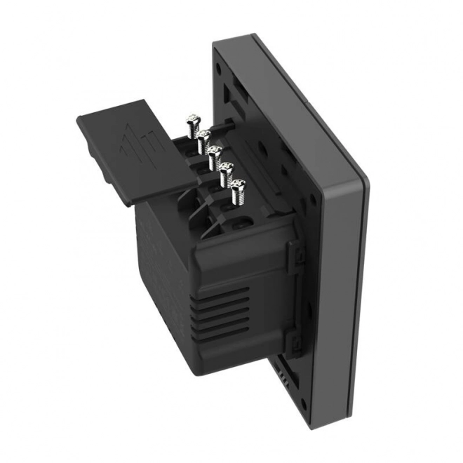 Smart wifi wall switch dual-channel graphite