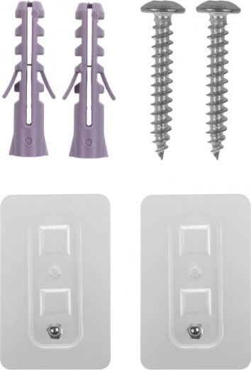 Eenvoudige montage inclusief accessoires