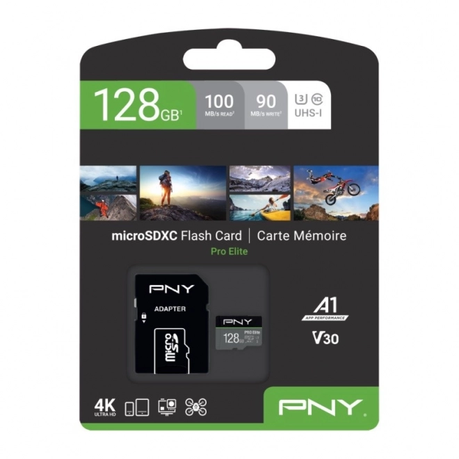 Scheda MicroSDXC 128GB PNY PRO Elite