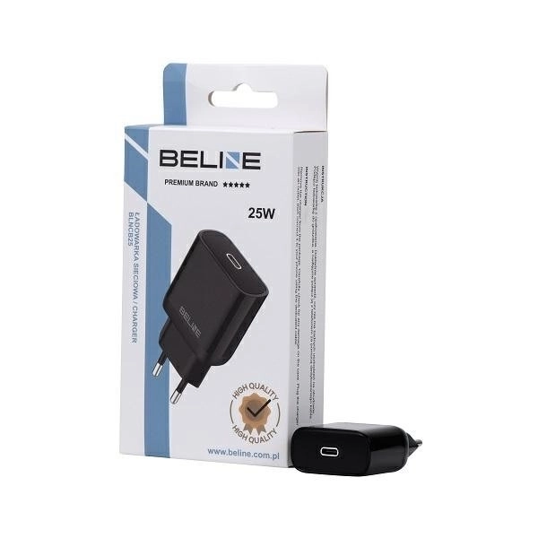 Caricabatterie da rete 25W GaN USB-C PD 3.0 senza cavo – Nero