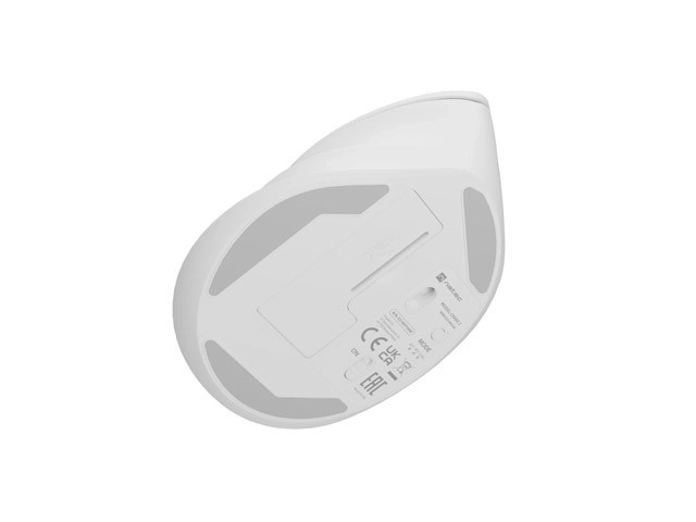 Vertical Wireless Mouse Crake 2 BT 5.2 + 2.4GHz White