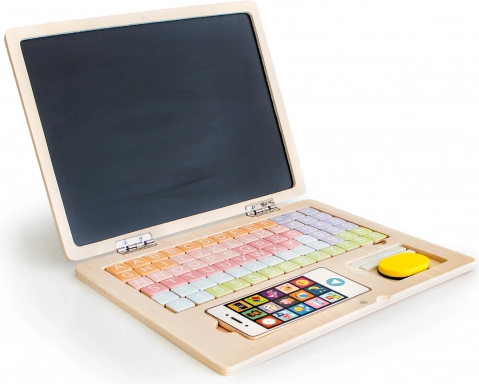 Double board: magnetic and chalk