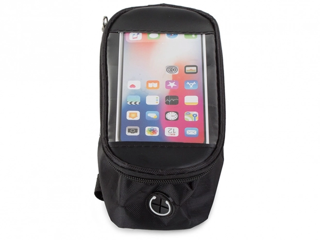 Borsa impermeabile per bicicletta con supporto per telefono