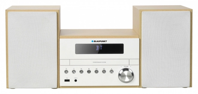 Bluetooth Micro Hi-Fi System with CD/MP3/USB and Alarm Clock