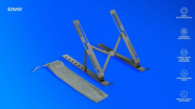 SAVIO PB-01 foldable stand for laptops