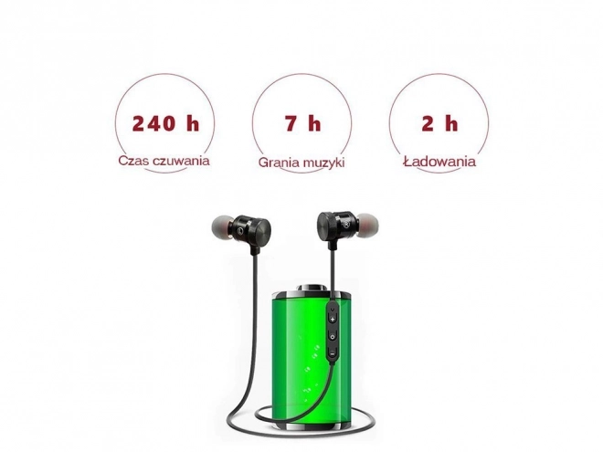 Wireless Bluetooth Sports In-Ear Headphones