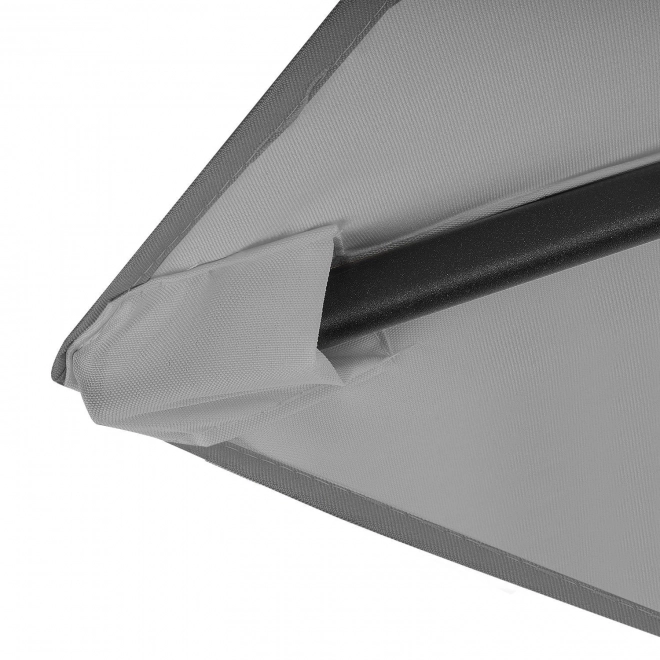Foldable Garden Balcony Umbrella 210 cm Gray