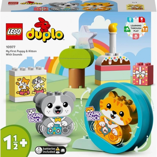 LEGO DUPLO Il mio primo cagnolino e gattino con suoni