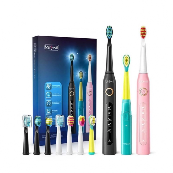 Family Set of Sonic Toothbrushes FairyWill FW-507