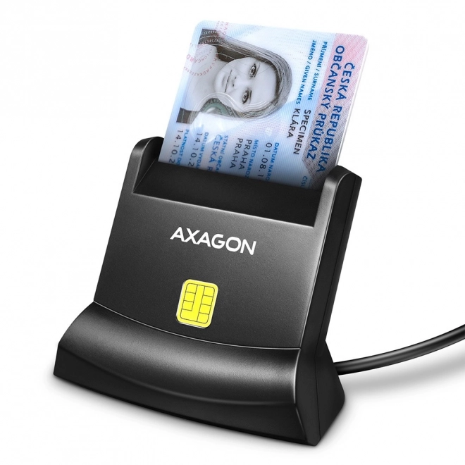 Lettore di carte ID USB con cavo 1,3m