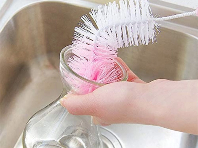Bottle and Glass Cleaning Brush