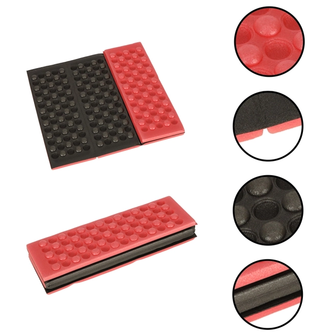 Foldable Foam Travel Seat Mat Red – Red
