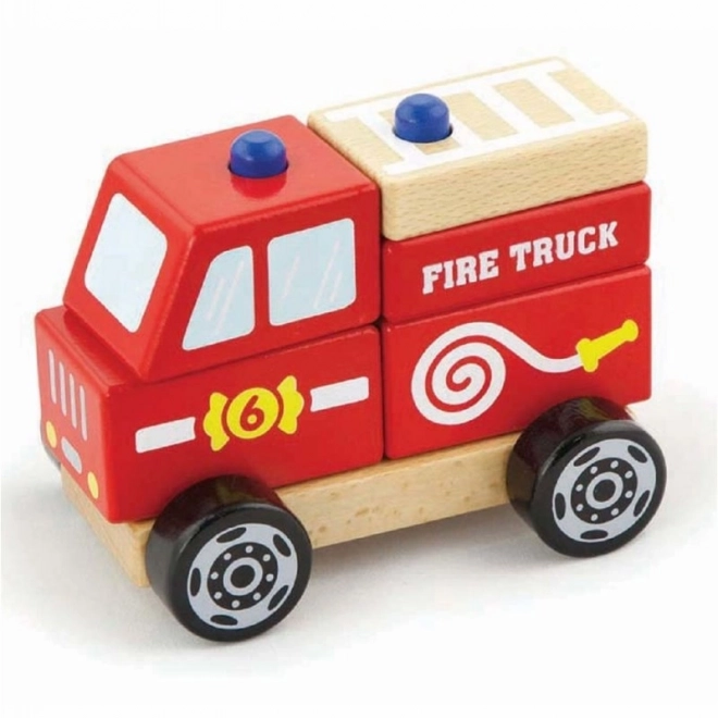 Viga Wooden Puzzle Firefighters