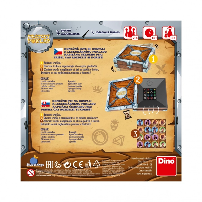 Gioco per bambini Tesoro dei Pirati