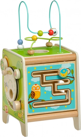 Bead maze for fine motor skills