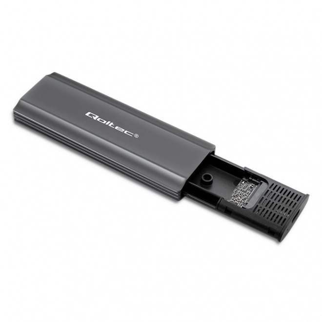 Qoltec M.2 SSD Enclosure with USB-C
