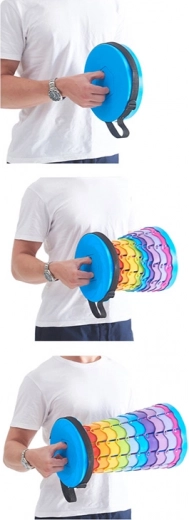 Teleskopska konstrukcija za hitro razpiranje