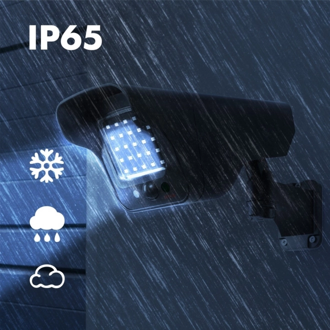 Solar Fake Security Camera with Blinking LED