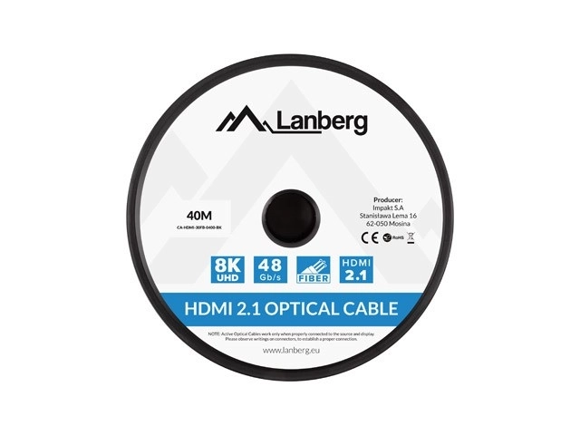 Hdmi Cable Optical 40m 8k
