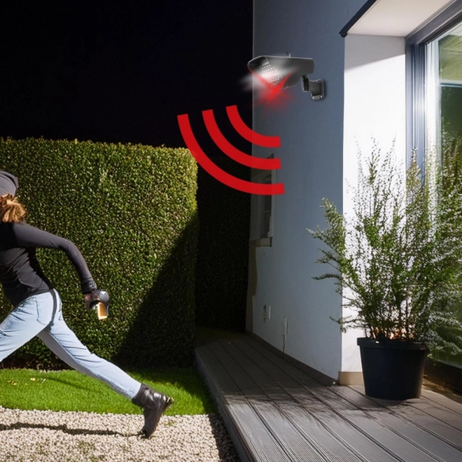 Solar Fake Security Camera with Blinking LED
