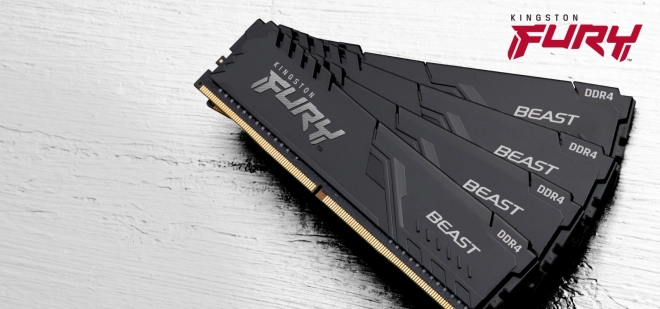 Kingston Fury Beast DDR4 Memory 32GB 3600MHz CL18