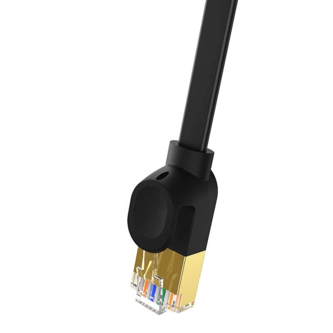 Cavo Ethernet piatto Baseus Cat 7 RJ45 2m nero