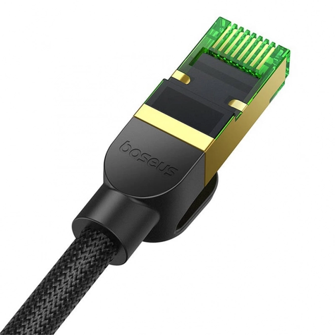 Cavo Ethernet RJ45 Cat.8 Baseus intrecciato 20 m nero